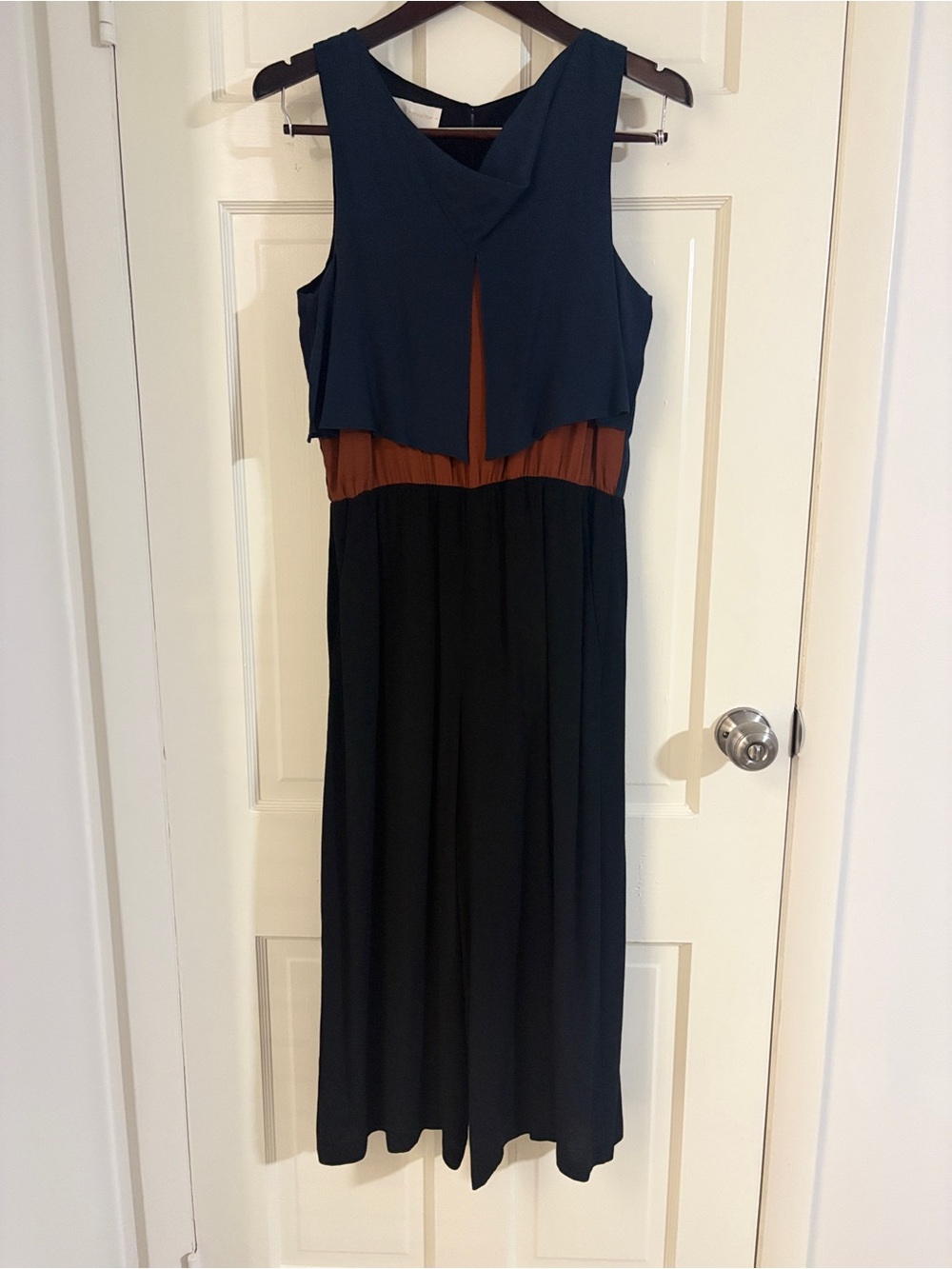 ANTHROPOLOGIE Corey Lynn Calter Cropped Mirinay Wide Leg Jumpsuit Medium